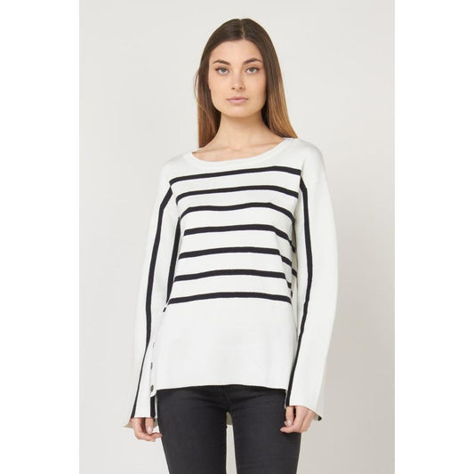 White Wool Sweatshirt