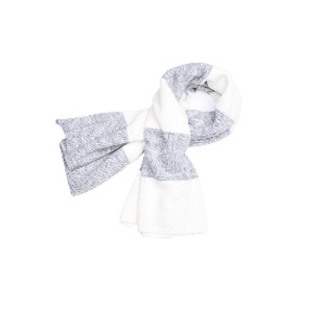 White Marabou Scarf