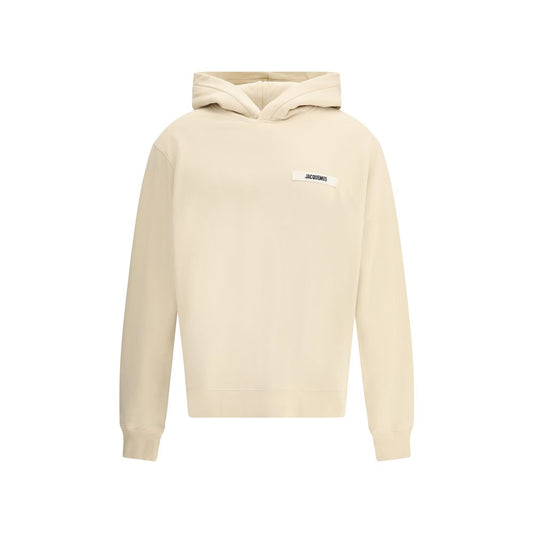 Beige Cotton Sweatshirt