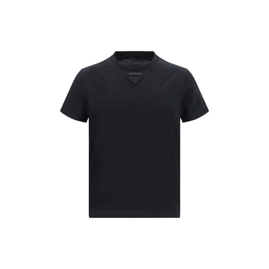 Black Cotton T-Shirt