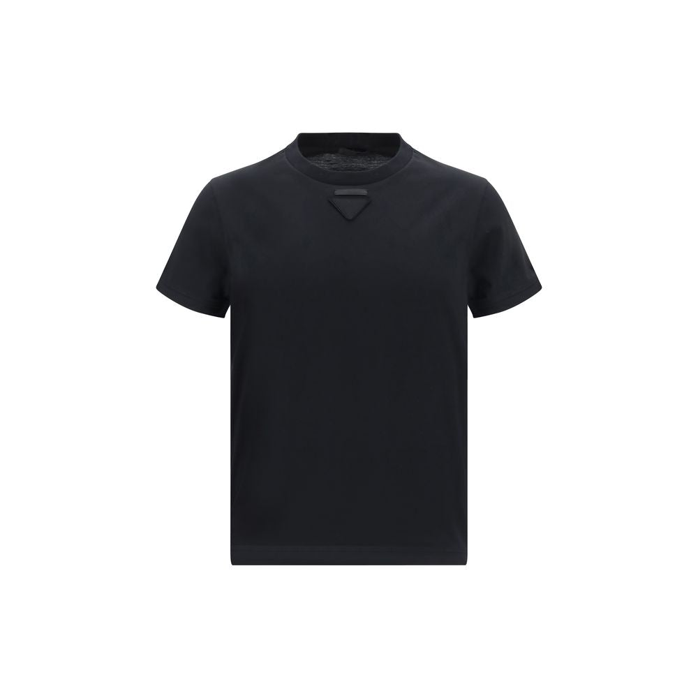 Black Cotton T-Shirt