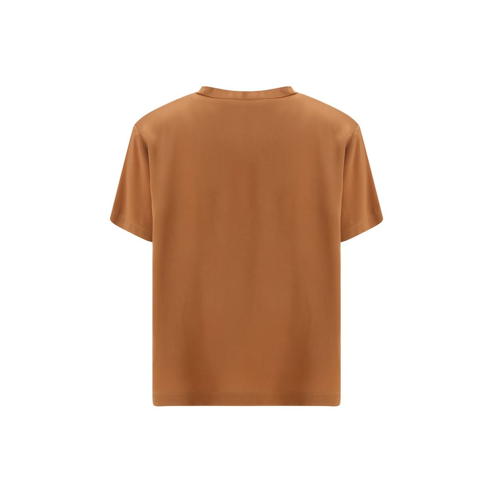 Orange Viscose T-Shirt