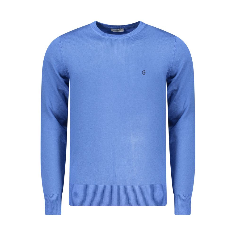 Blue Nylon Sweatshirt