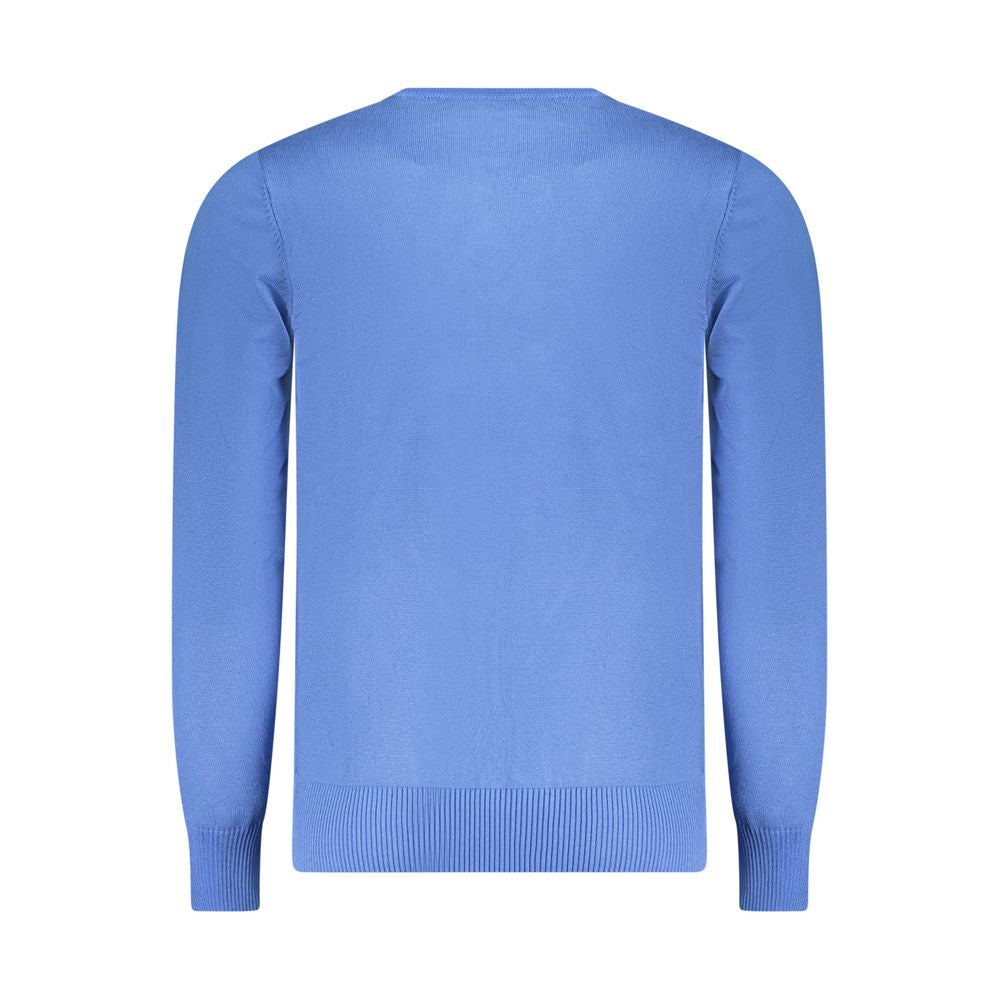 Blue Nylon Sweatshirt