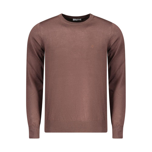 Brown Nylon Sweatshirt