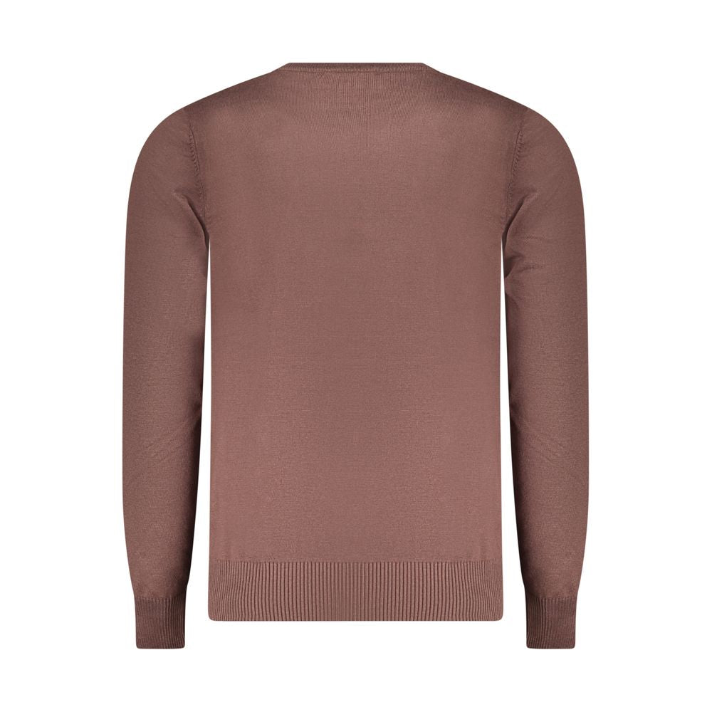 Brown Nylon Sweatshirt