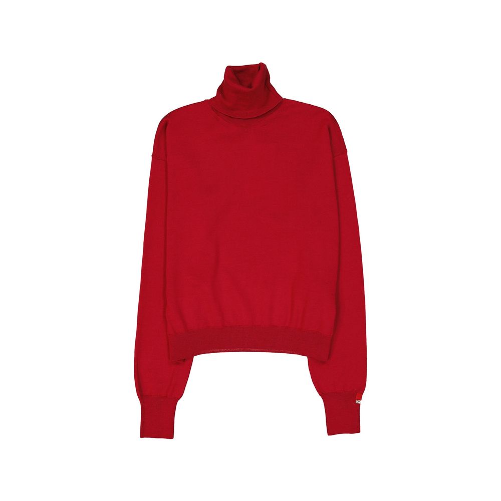 Multicolor Virgin Wool Turtleneck