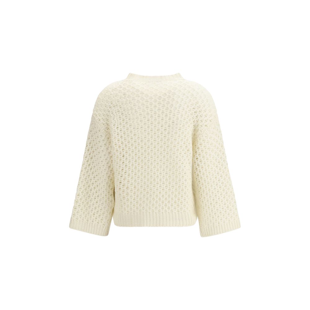 Beige Wool Oves Aries Sweatshirt