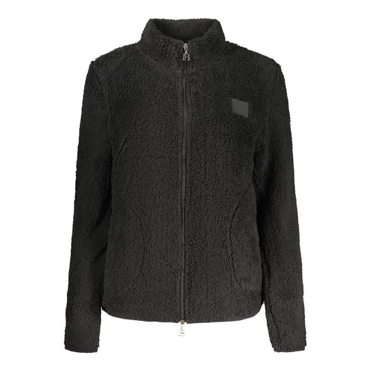Nero Polyester Women Sweatshirt