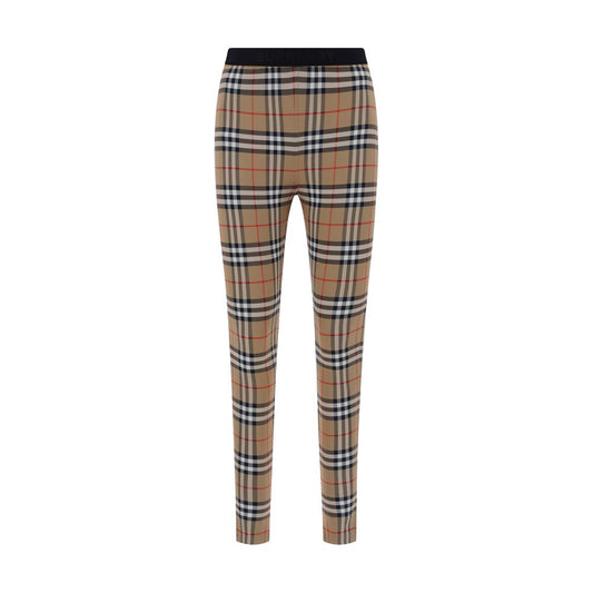 Brown Polyamide Leggings
