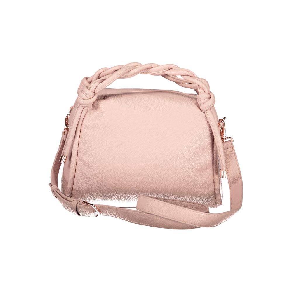 Rosa Polyurethane Women Handbag