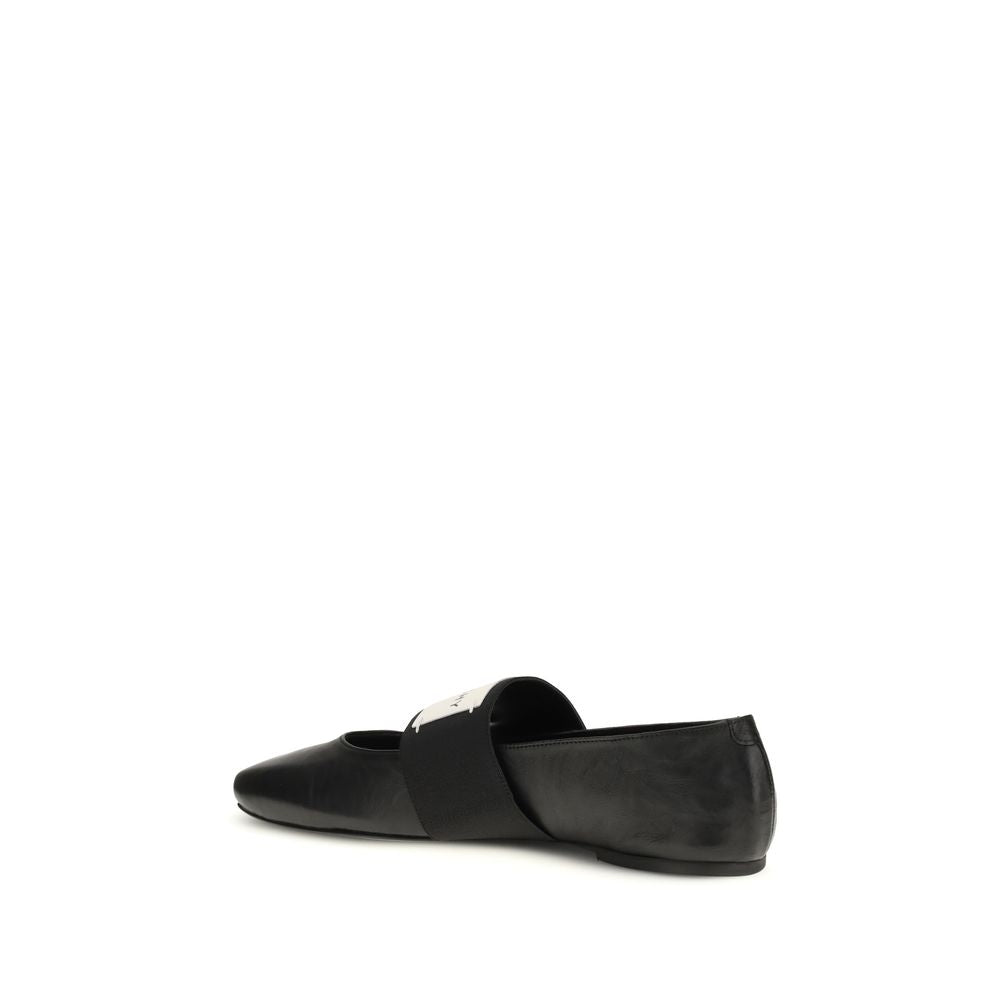 Black Lamb Ovis Aries Aries Ballet Flats