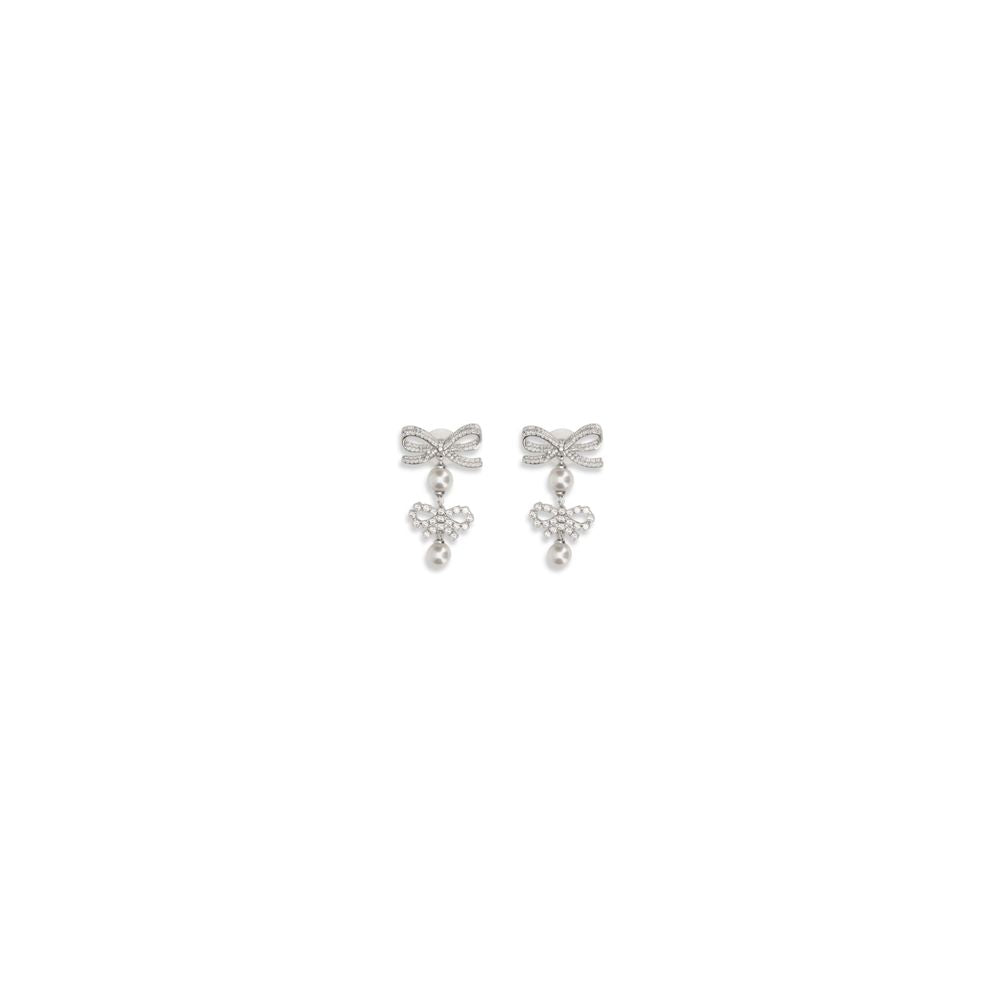 Silver Brass Earrings