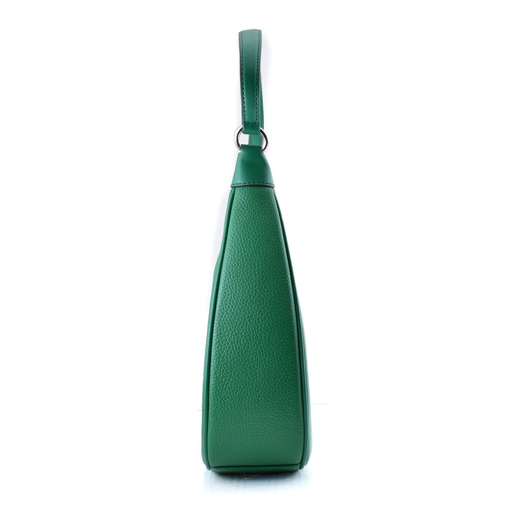 Bicolor Leather Handbag