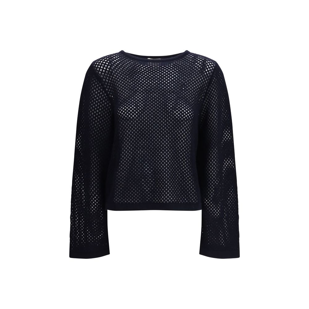 Blue Wool Sweatshirt