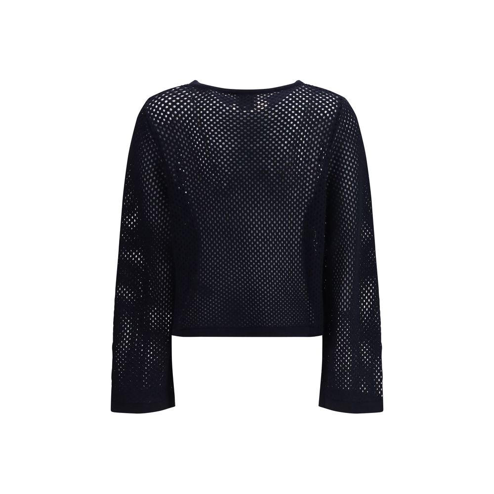 Blue Wool Sweatshirt