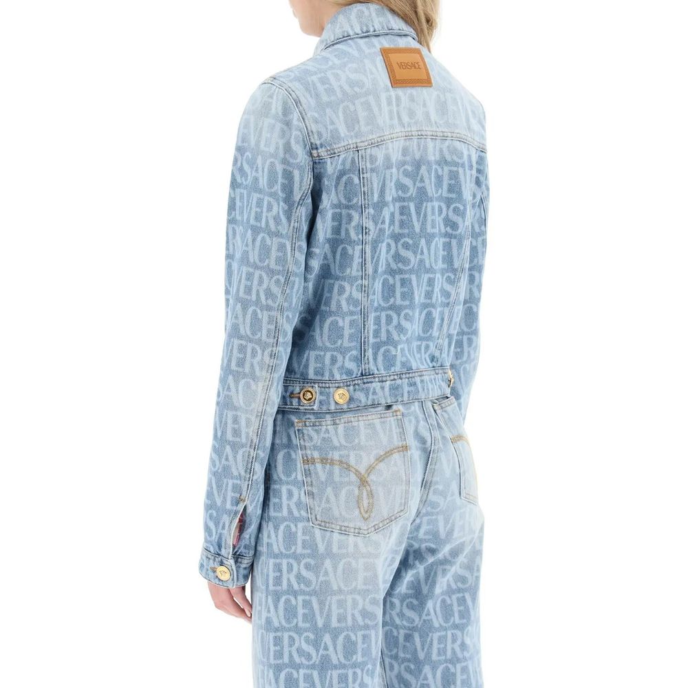Blue Cotton Denim Jacket