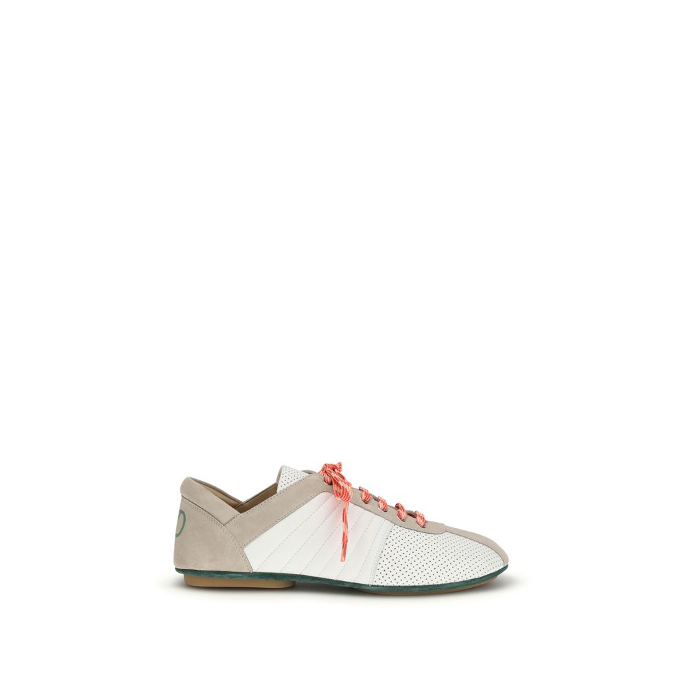 Multicolor Calf Leather Bos Taurus Athletic Sneakers