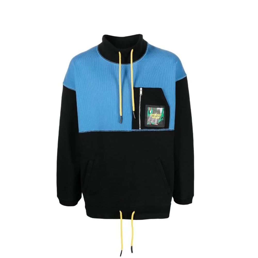 Blue Cotton Sweatshirt
