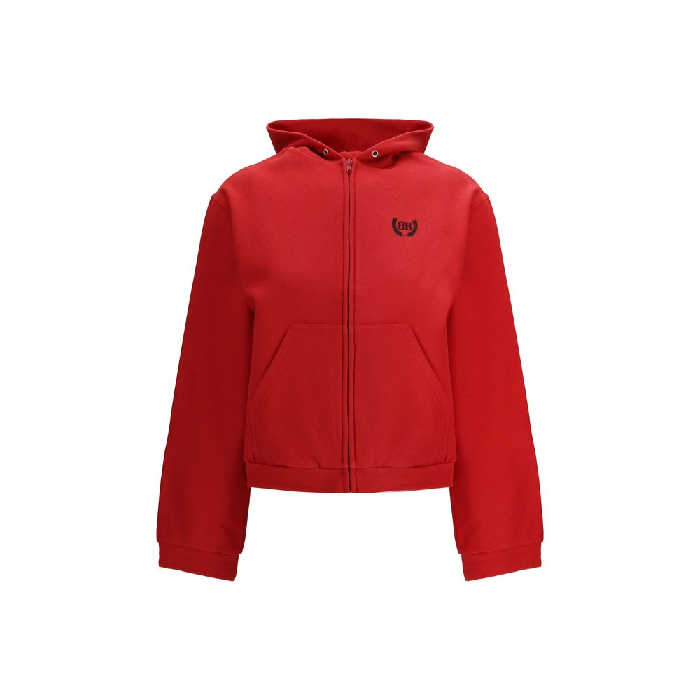 Red Cotton Sweatshirt