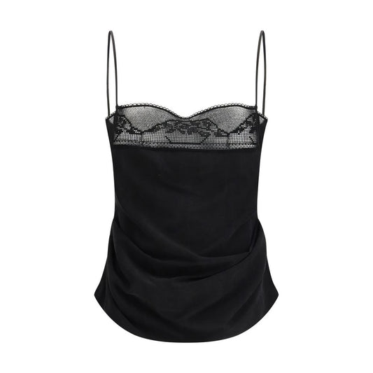 Black Silk Blouse