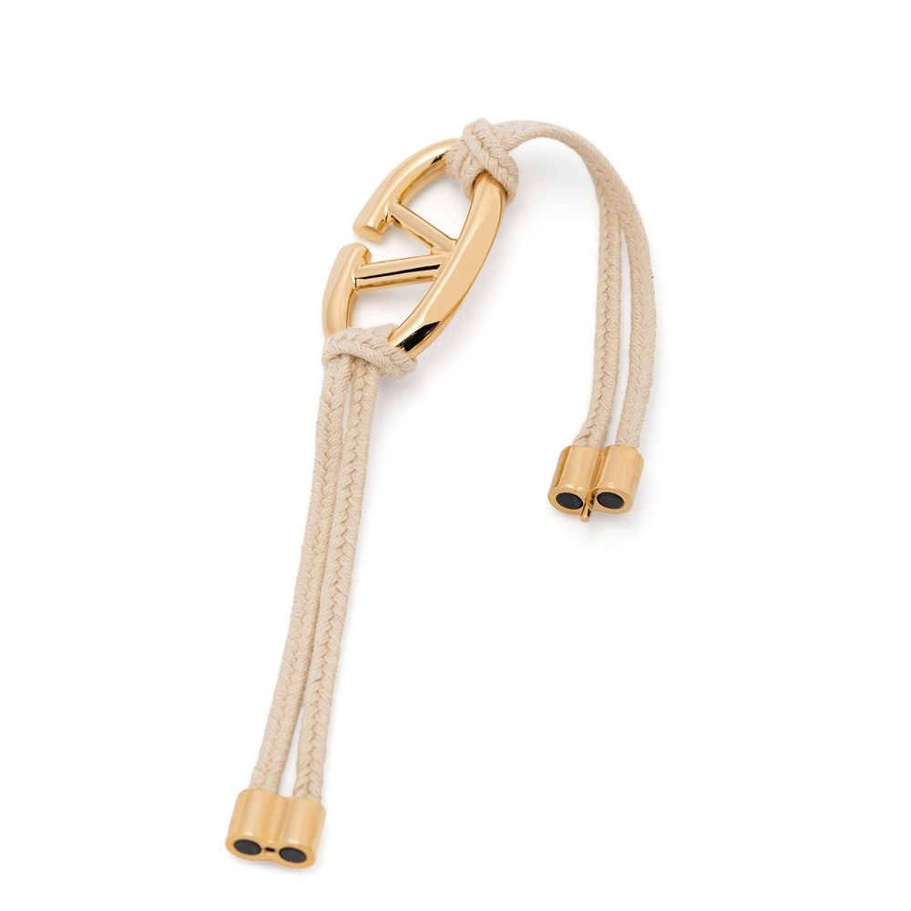 Beige Cotton Bracelet