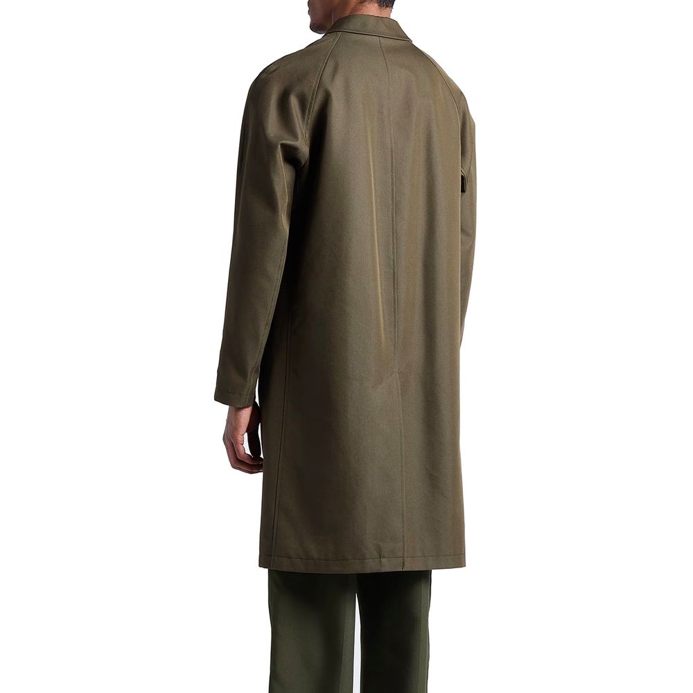 Bicolor Cotton Coat