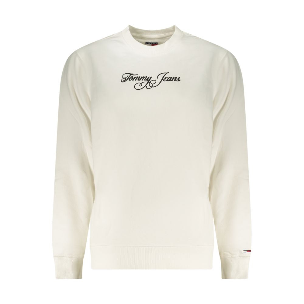 White Cotton Women's Sweatshirt
