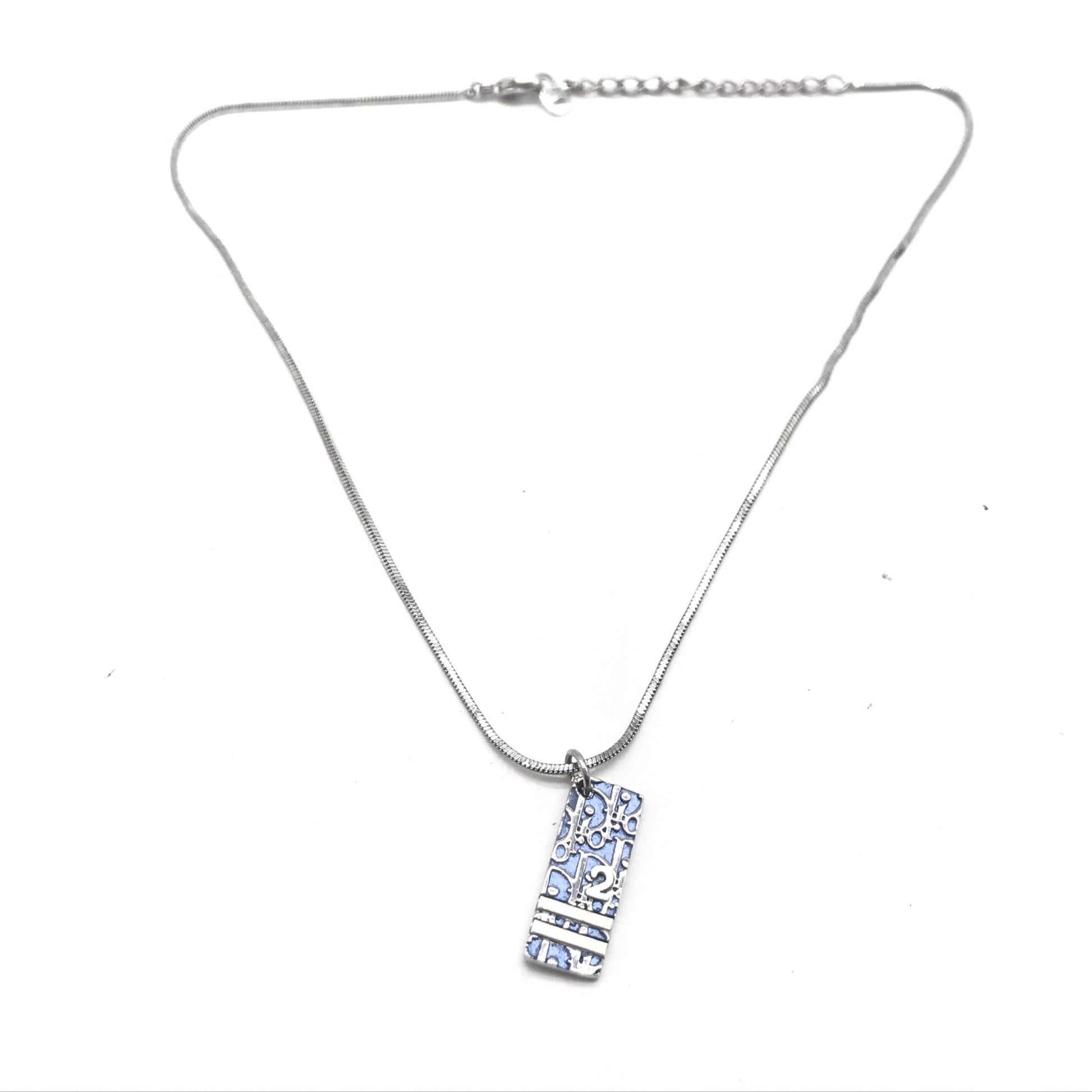 Blue Trotter Pendant Necklace