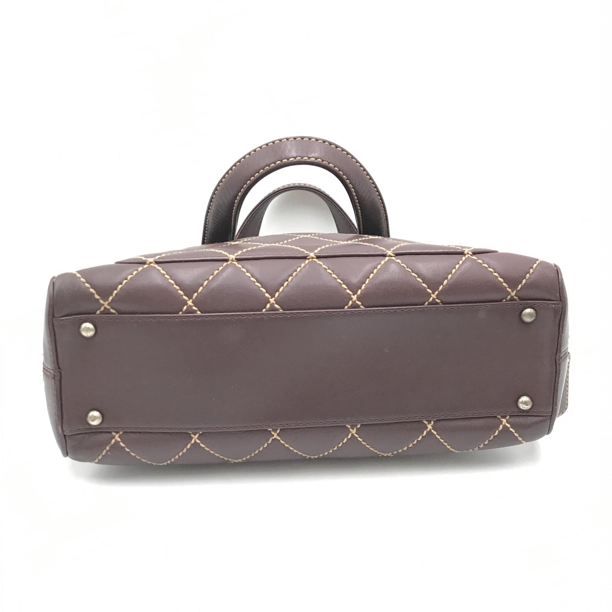 Wild Stitch Handbag Mini Boston Red