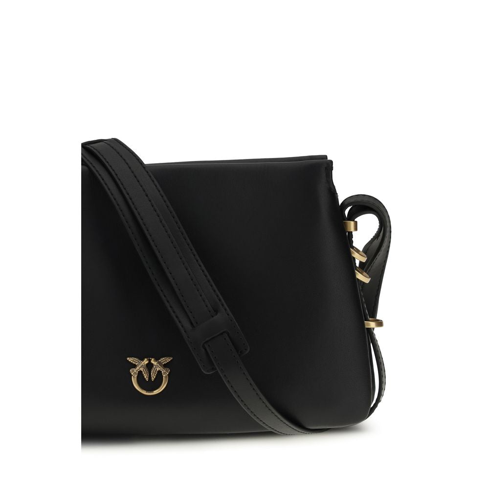 Black Calf Leather Bos Taurus Shoulder Bag