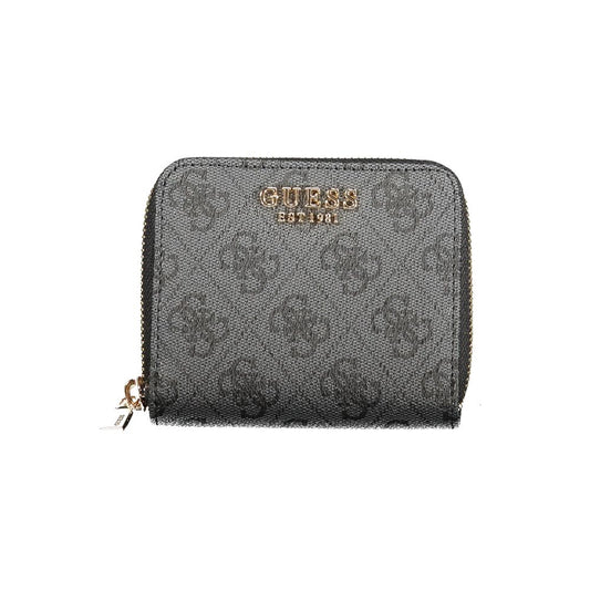 Black Polyethylene Women Wallet