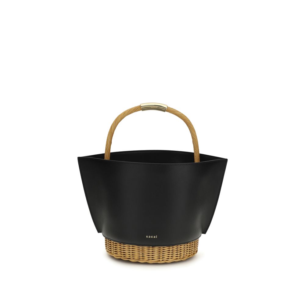 Black Calf Leather Bos Taurus Shoulder Bag