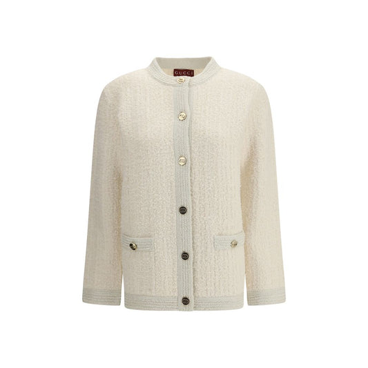 Beige Wool Cardigan