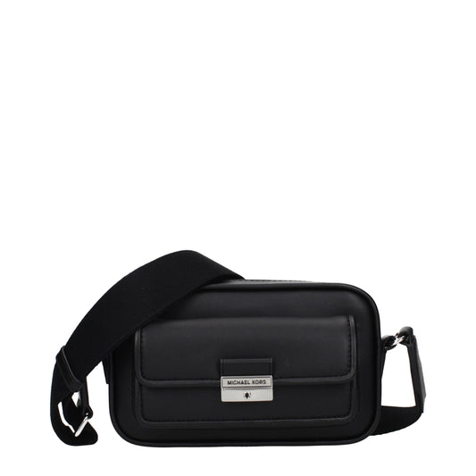 Black Leather Crossbody Bag