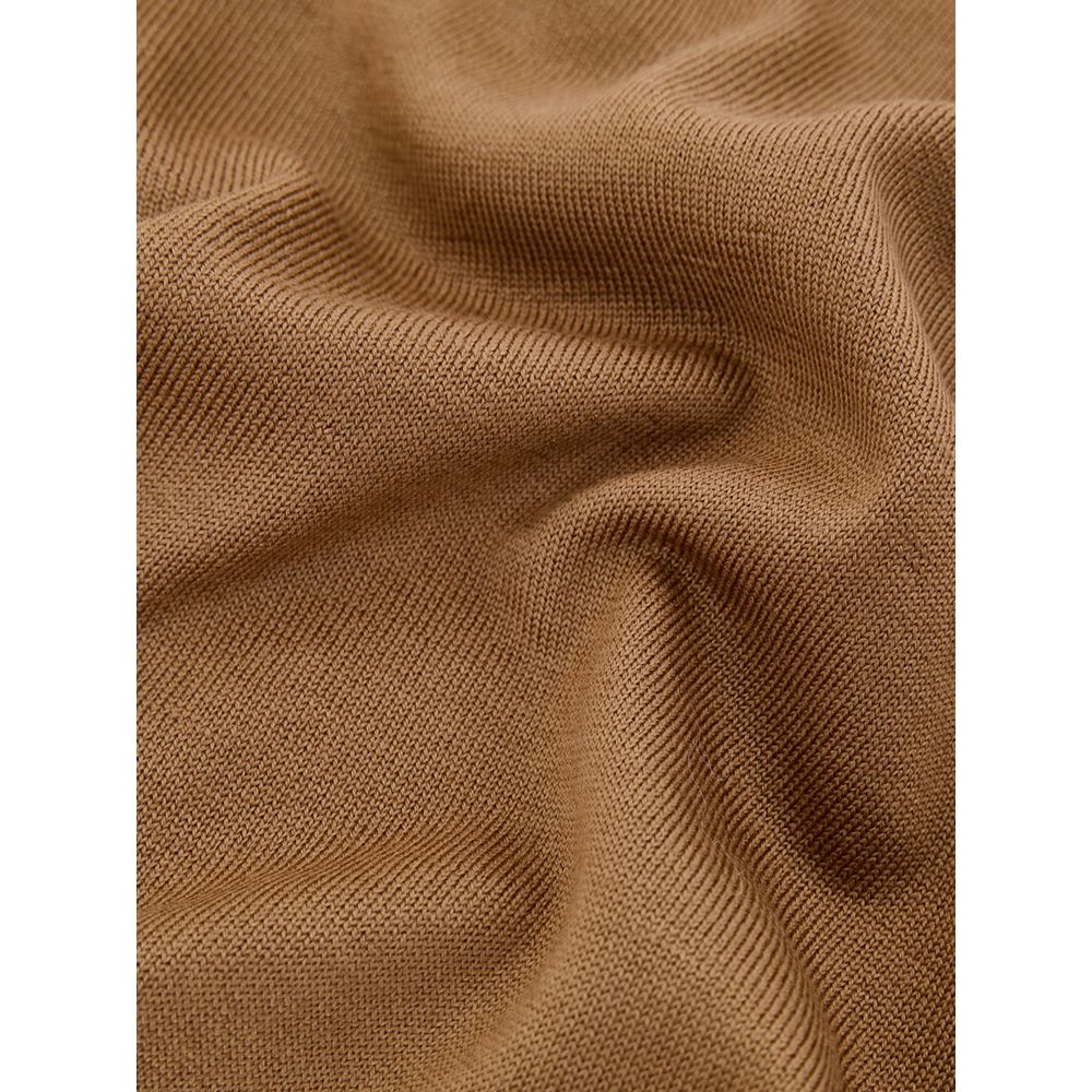 Brown Wool Sweatshirt