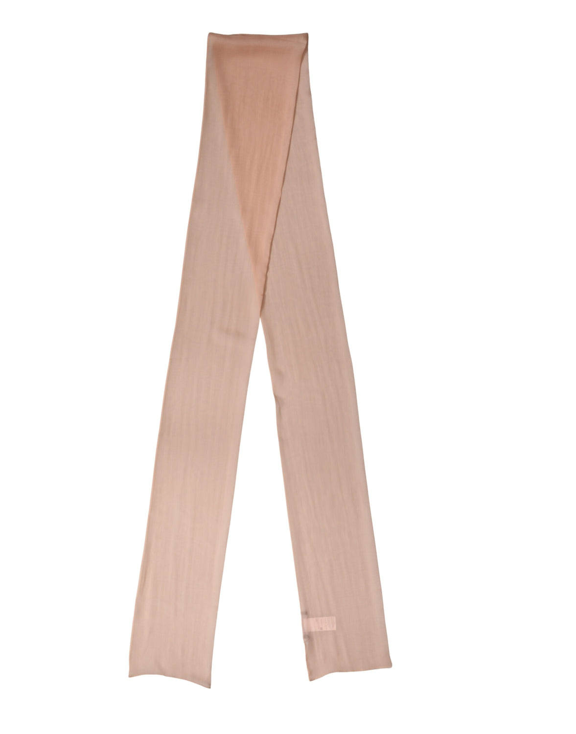 Light Pink Silk Sash Wrap Foulard 291cm x 19cm  Scarf