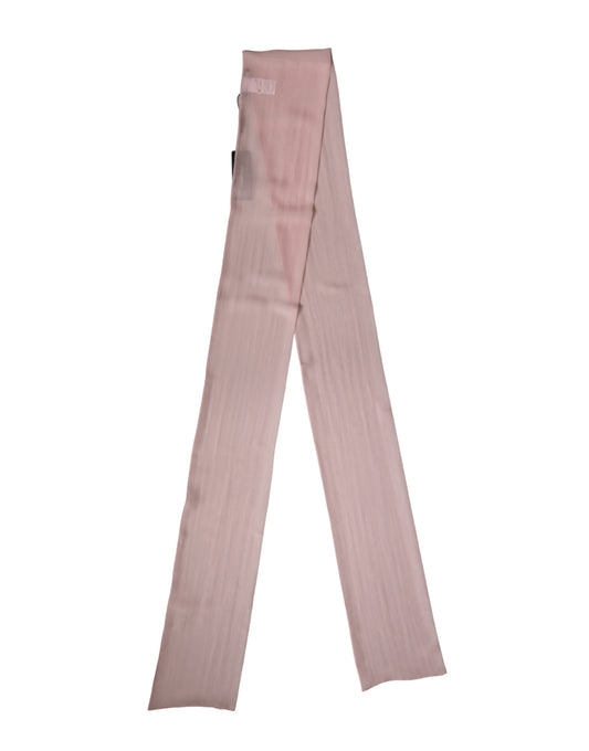 Light Pink Silk Neck Wrap Shawl Stole 272cm x 120cm Scarf