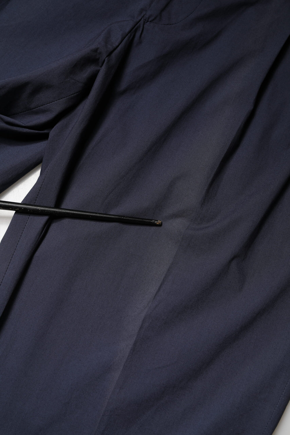 DarkBlue Wool Straight Formal Dress Trouser Pants