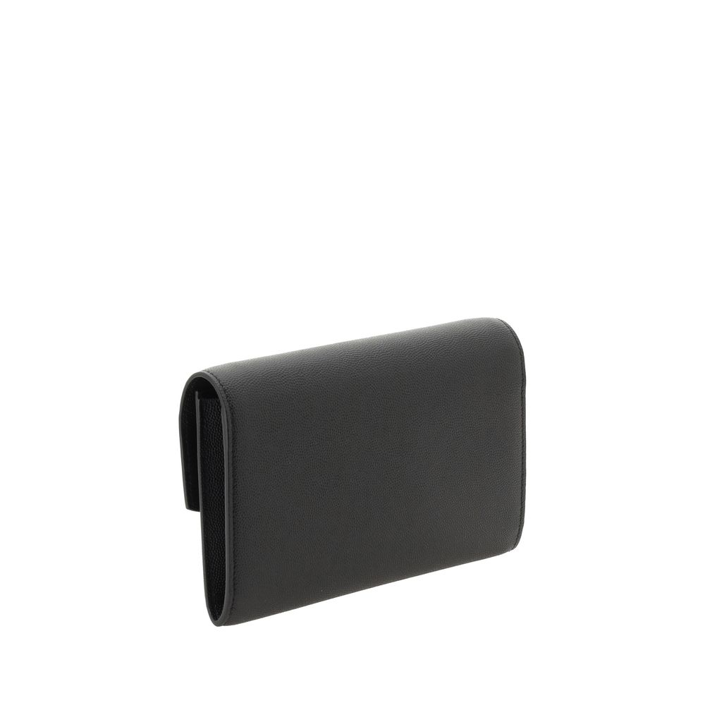 Black Calf Leather Bos Taurus Wallet