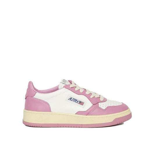 Multicolor Leather Low Top Sneakers