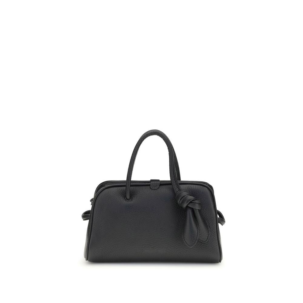 Black Calf Leather Bos Taurus Handbag