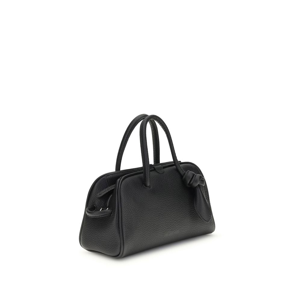 Black Calf Leather Bos Taurus Handbag