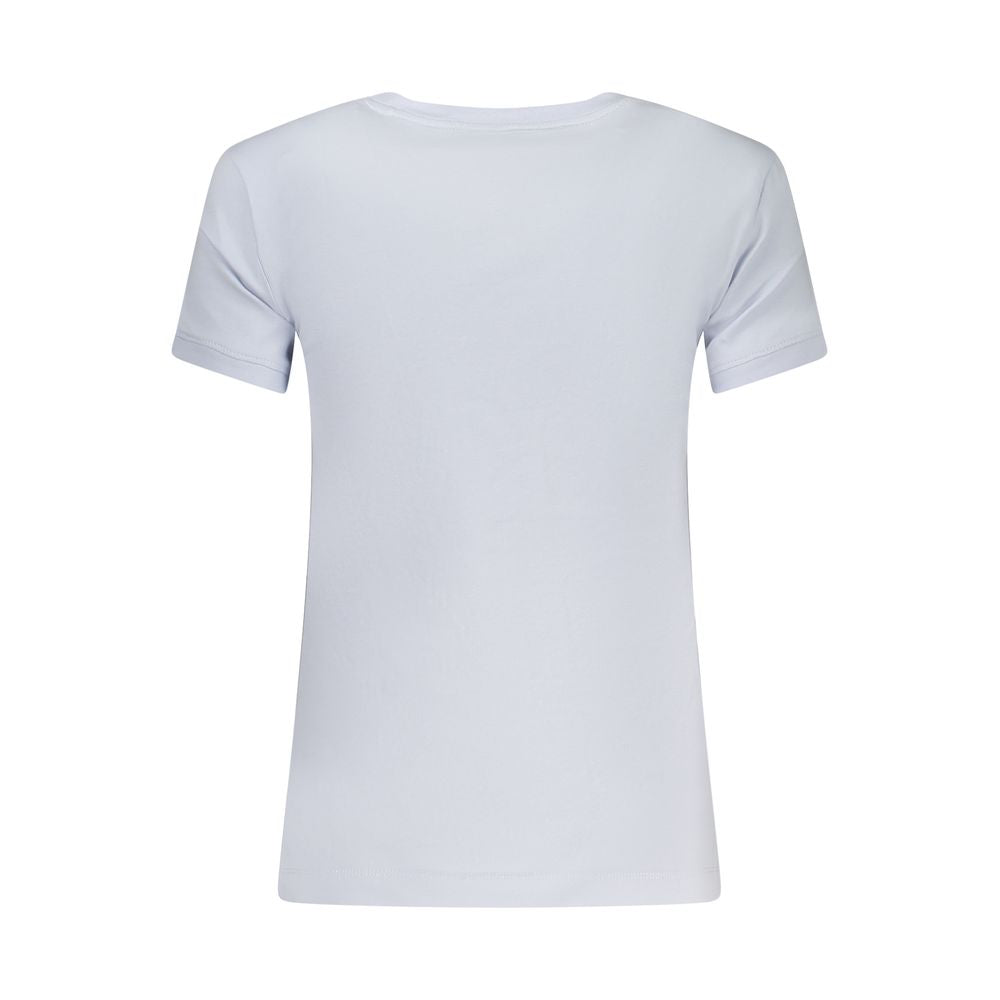 Azzurro Cotton Women T-Shirt