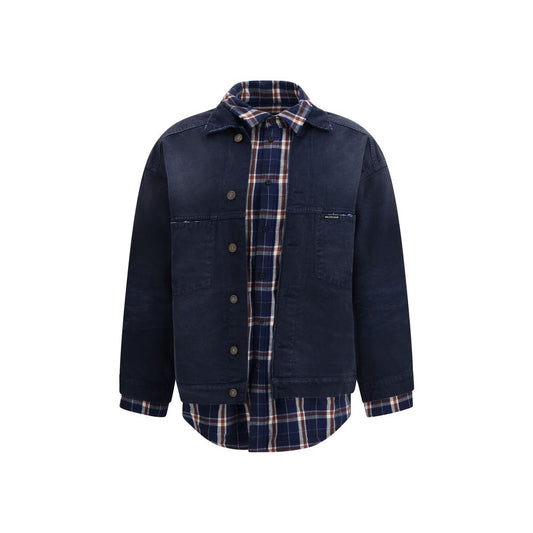 Blue Cotton Denim Jacket