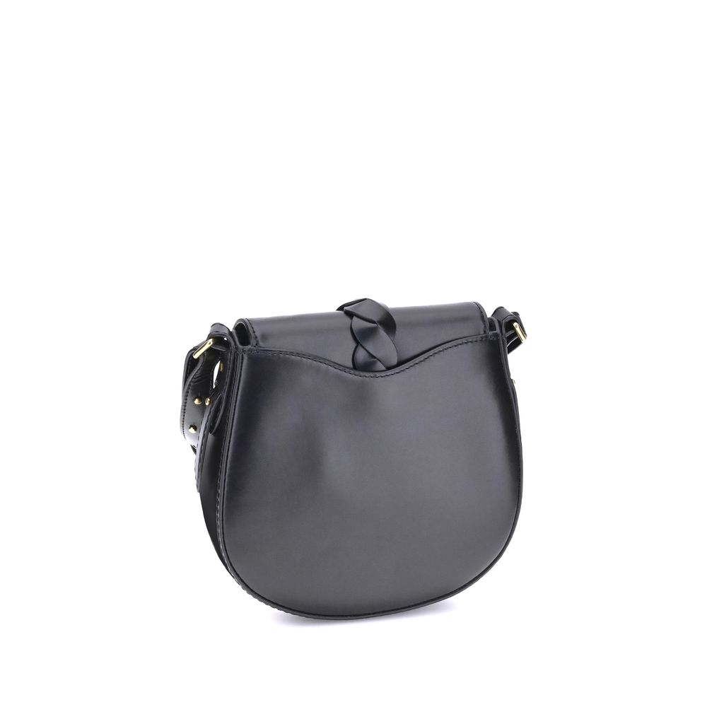 Black Calf Leather Bos Taurus Shoulder Bag