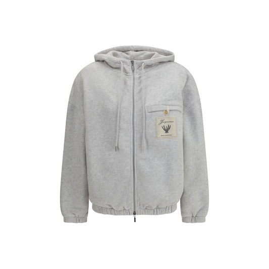 Gray Cotton Sweatshirt