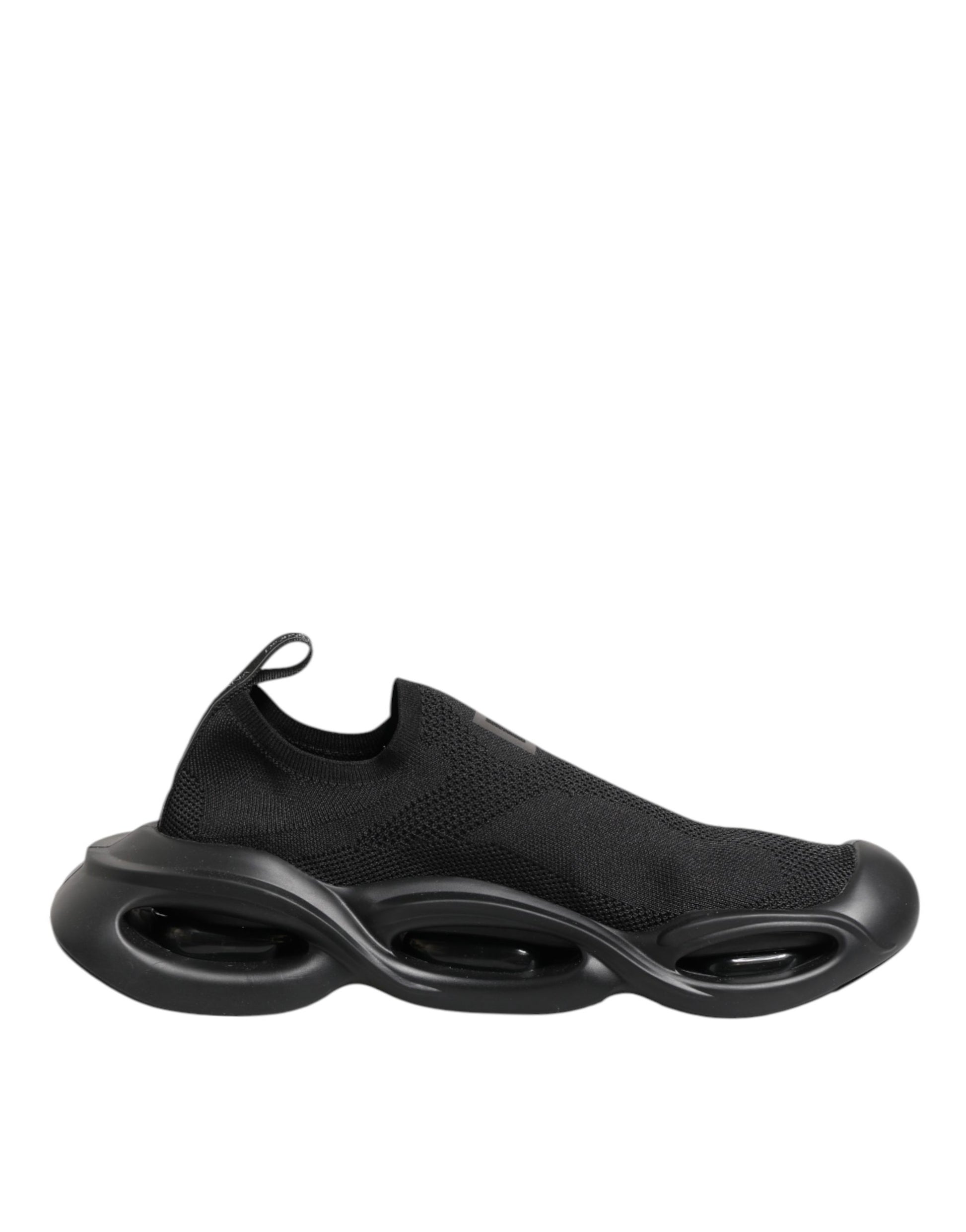 Black Slip On Wave Low Top Sneakers Shoes