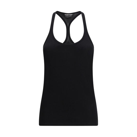 Black Silk Tank Tops