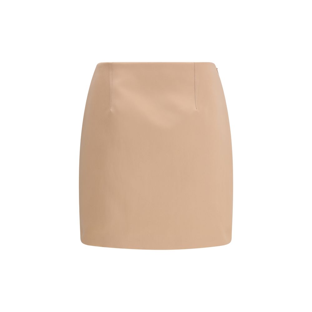 Multicolor Polyester Mini Skirt
